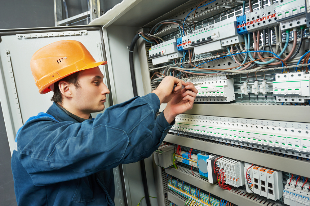 Master Electrician at Work